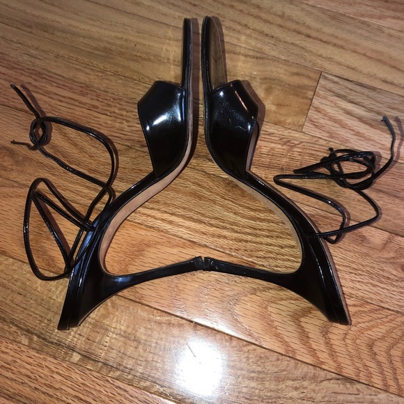 Vintage Jimmy Choo Wrap-Around Heeled Sandals - Picture 1 of 8